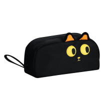 Large Capacity Pencil Case, Cute Pencil Case, Office School Pencil Case, Girls Boys Pencil Case, Black, School