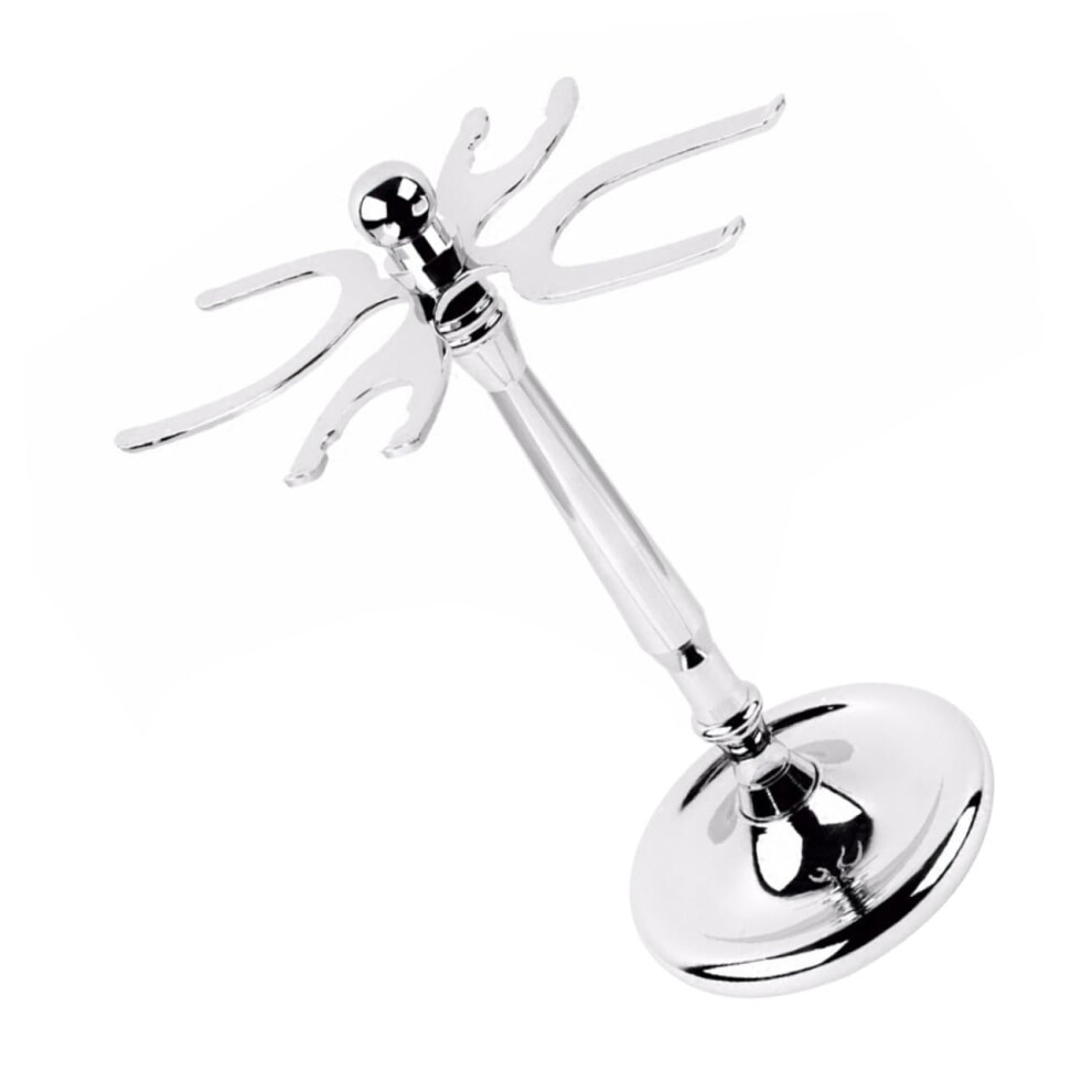Shaving brush holder for men, razor storage for shaving accessories, bathroom design,  for men, nonslip base for stability.