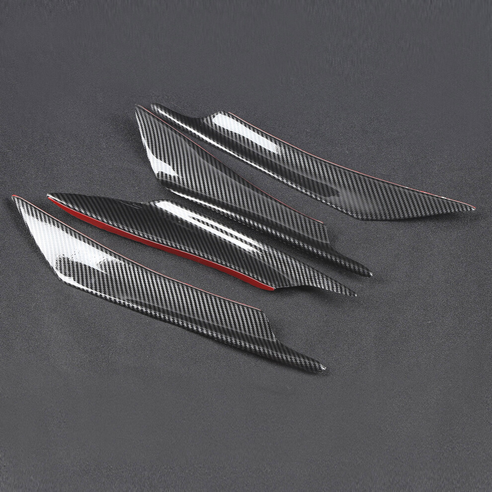 4Pcs Universal Front Bumper Spoiler Lip Splitter 7011774650820