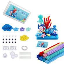 Plantenpotset bevat Twist Stick Oceanics-decoratie en instructies