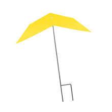 Outdoor Plant Umbrella Flower Side Multifunctional-Yellow