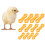 Adjustable Chicken Leg Brace Safe Durable Plastic Leg Fixer For 4