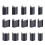 Belt Punch Tool Elliptical Shape Designs-55 piece set 5