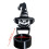 Ghostly Figure Plastic Candle Base-Pumpkin candlestick 2