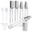 5 STKS Glazen Parfumcontainers Hervulbare-zilver 1