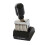 Wood Handle Rubber Stamper Line Dater For Journals-Black 1
