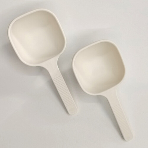 Hygienic Coffee Grounds Scoops Accurate-White long handle 1