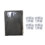 Quick Installation Screen Window Mesh With Sturdy-Black 1.5X2m 1