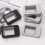 20pcs Semi Open Window Earring USB Drive Holder Tinplate-Black 6