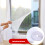 Quick Installation Screen Window Mesh With Sturdy-Black 1.5X2m 3