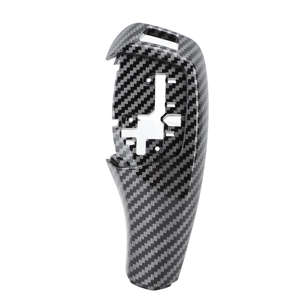 Bmw Interior Upgrade Accessory, Dust Proof Gear Shift Knob Cover With Sporty Texture, Lightweight Dur Trim For 5 Series E60 E61 2008-2010, 9190834569413