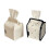 Contemporary Cloth Tissue Dispenser Cotton Fabric Desktop-1 4