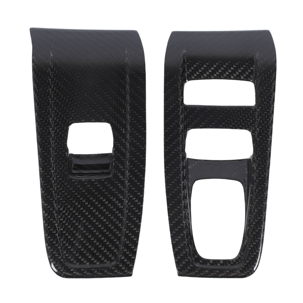 Seamless Fit Carbon Fiber Surface Center Console Panel Cover Stylish Carbon Fiber Design Interior Accs Upgrade For Sports Car Easy Install Adhesive 9190834569611