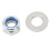 Rust Resistant Stainless Steel Flat Washer Durable Material Corrosion Resistance Versatile Use High Temperature Resistance Reliable Connection Load 4