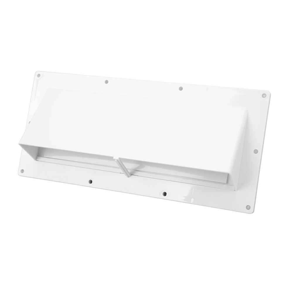 Weatherproof Rv Vent Cover For Trailer Bathroom & Stove Exhaust System White 4901371746695