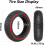 60/707.0 Solid Rubber Tyre Accessories, 10 Inch Replacement Rubber Tyre for 10 Inch Solid Rubber Tyres without Air Pressure, 2 Pack (2 Pack) 2