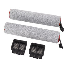 Aumente o desempenho do seu aspirador de pó com a escova rotativa reutilizável e o filtro HEPA. Ferramentas de limpeza de alta eficiência para