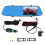 Καθρέφτης πίσω κάμερας Dash Cam 1080P HD Κάμερα πλήρους αφής με διπλό φακό που 1