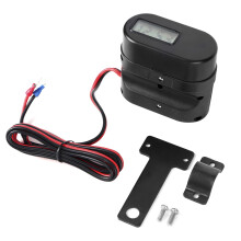 Zigarettenanzünderbuchse für Motorräder, doppelter USB-Ladeanschluss, wasserdicht, mit digitalem Voltmeter, Spannungsanzeige, eingebauter