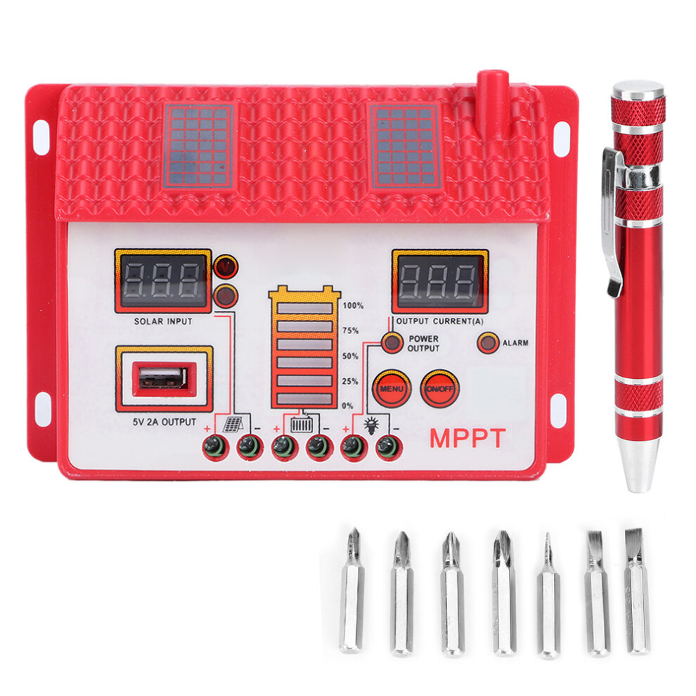High Efficiency Regulator Solar Controller With Short Circuit Protection Overload Protection Led Digital Display Mppt Solar Controller For 12V 24V 9190834855677