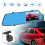 Καθρέφτης πίσω κάμερας Dash Cam 1080P HD Κάμερα πλήρους αφής με διπλό φακό που 6