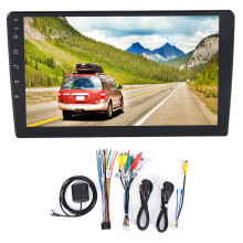 GPS-navigointi Android-autostereo 10 tuuman kaksois-DIN-kosketusnäyttö Bluetooth FM-radio peililinkki WiFi-yhteys peruutuskamera ohjauspyörä