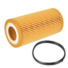 Filtro de óleo de motor tipo cartucho premium para A6L2.0T A3A4TT, projetado para óleos sintéticos e convencionais. Alta capacidade de filtragem