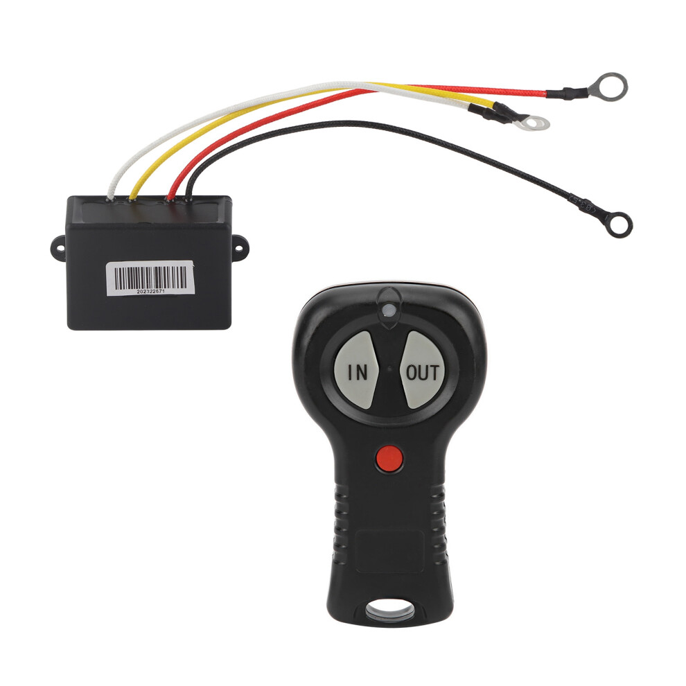 Easy-Use Wireless Winch Remote Control Uni Handset Switch Controller Dur Indicator Sealed Rubber Buttons Chunky Side Switch Heavy-Duty Long Light 9190834451862