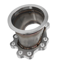 Adattatore di conversione turbo Accessorio per auto ad alta resistenza Adattatore flangia in acciaio inossidabile Adattatore flangia V-band