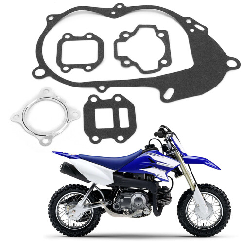 Σετ φλάντζας κινητήρα για Yamaha PW50, Σετ φλάντζας καρμπυρατέρ από ανοξείδωτο χάλυβα 1