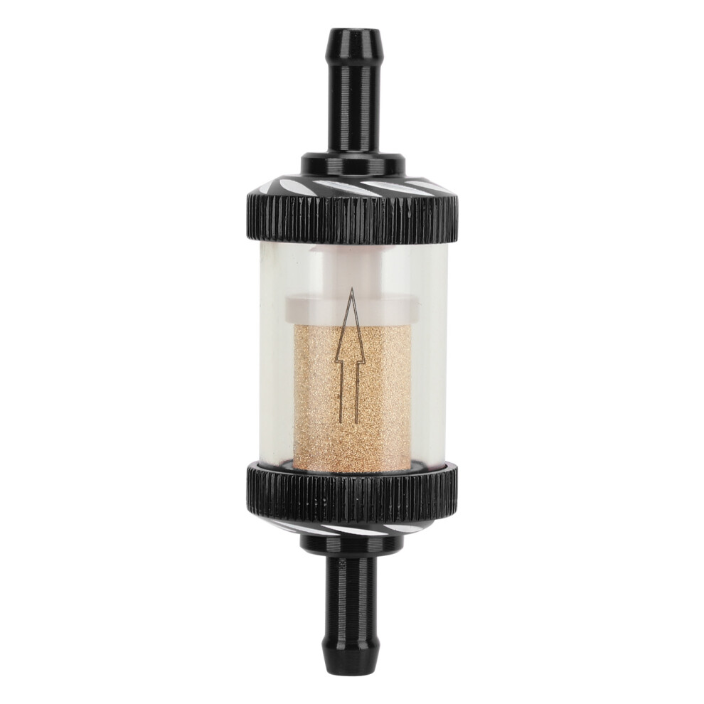 Heat Resistant Fuel Filter Inline Fuel Filter Uni Fit Reusable Washable Transparent Catch Cup High Efficiency Filtration Alloy Tempered Glass Fuel 9190834452821