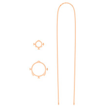 Cup Sleeve Silicone Bottle Strap With Reinforced Strap-Orange