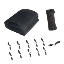 Various Plant Guard Cover For Garden Includes-Black 2.4x6m