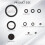 11Pcs Garden Sprinkler Replacement Gaskets Thickened Rubber 3