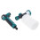Adjustable Water Guns Nozzle Multifunctional Hose Washer Garden 4