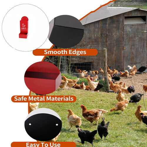 Anti Corrosion Chicken Snacks Distributor With Pecking-Black 1