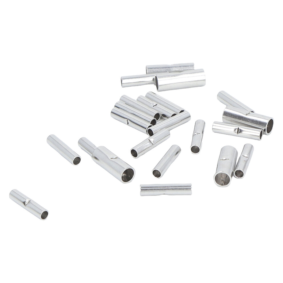 200Pcs Draht Ferrule Kupfer Männlich Weiblich