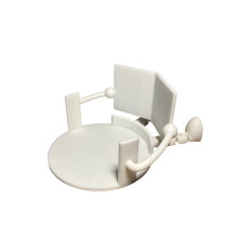 Porte-papier hygiénique porte-rouleau de papier toilette-Blanc