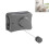 Verstelbare waslijn aluminium legering snoer grote-Wit 3