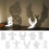 Bat Pumpkins Candle Holder Molds Epoxy-Pumpkin head stitch 7