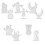 Halloween Candle Holder Molds Bat Candlestick-Scarecrow 3