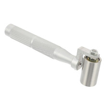 1 piece stainless steel wallpaper seam roller, ergonomic pressure roller for DIY