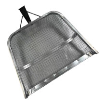 Heavy Duty Soil Sieve 37x44cm Metal Garden Sifter 1.2cm Mesh for Rock Weed Compost Separation