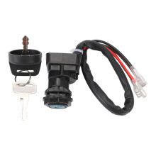 Wasserdichter Zündschalter, kompatibel mit Polaris RZR, robuste Konstruktion, einfache Installation, 3-Positionen, verbesserte Zündleistung