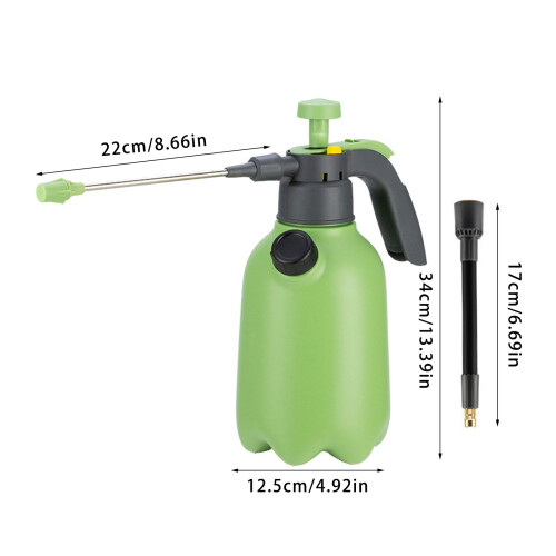 360 Rotating Head Sprayed Bottle 2L Pressurized System Efficient 2