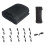 Breathable Polyester Plant Guard Netting Shield-Black 2.4x6m 1