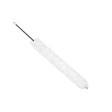 Flute Cleaning Swab Brush Clarinet Cleaner Tool Musical Instrument Parts Practical 38.5 cm Dust Removal Tube Brush, White