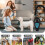 Dog training clicker, clicker and whistle, 6.5 x 3.0 cm behavior training aid, silent recall device, includes wrist strap 3