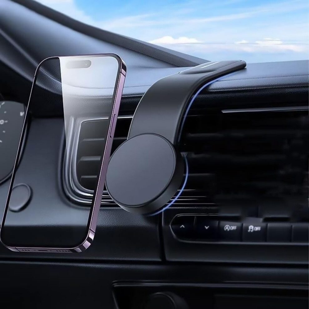 Car Phone Holder For Audi Q4 Etron 20212025 Sportback, 360Degree Adjustable Magnetic Phone Holder, Multiscenario 9426802321715