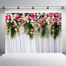 2,1 x 1,5 m Fotohintergrund Hochzeit Party Baby Kinder Studio Requisiten
